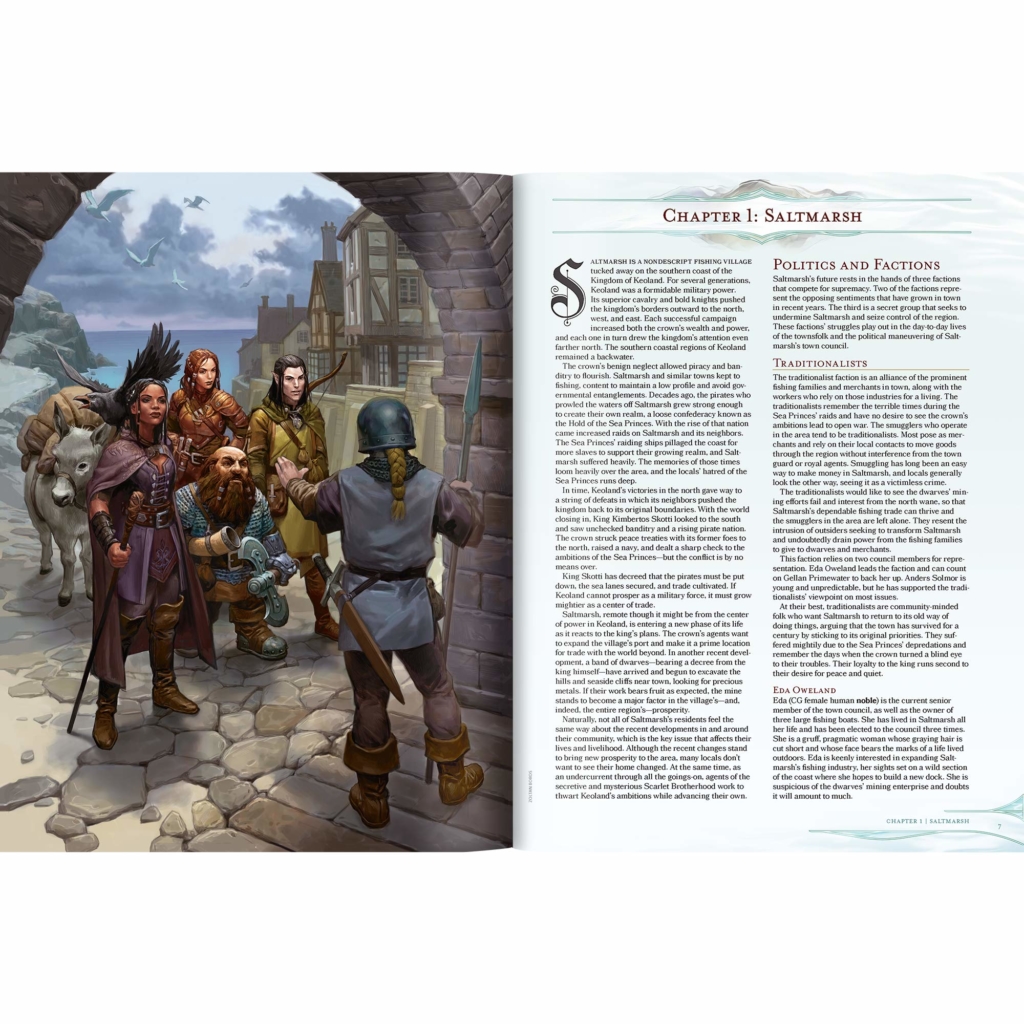 D&D Книга приключений «Призраки Солтмарша» (Ghosts of Saltmarsh ...