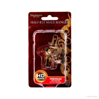 Pathfinder Battles: Premium Painted Figure - Полуэльф-следопыт (Half-Elf Ranger Male)