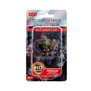 D&D Premium Miniatures: Эльф-воин (Elf Fighter Male)