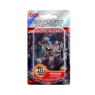 D&D Premium Miniatures: Гном-волшебник (Gnome Wizard Male)