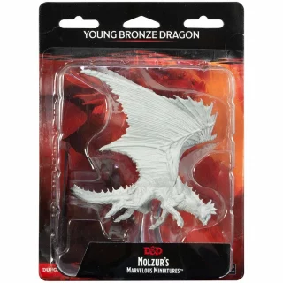 D&D Nolzur's Marvelous Miniatures: Молодой бронзовый дракон (Young Bronze Dragon)