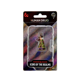 D&D Premium Miniatures: Человек-друид, женщина (Female Human Druid)