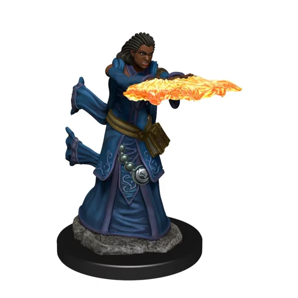 D&D Premium Miniatures: Человек-волшебница (Human Wizrd Female)