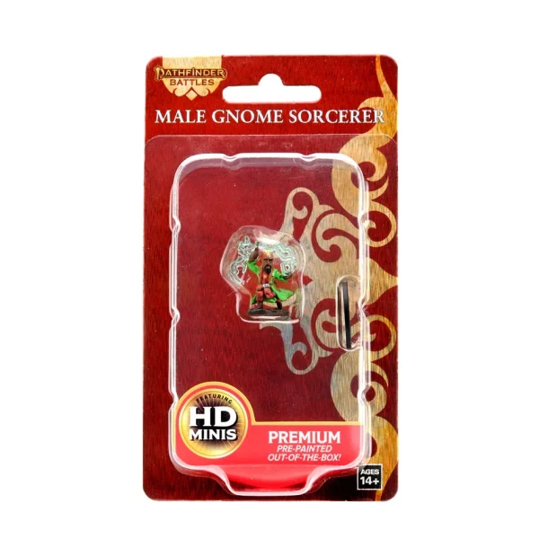 Pathfinder Battles: Premium Painted Figure - Гном-чародей (Gnome Sorcerer Male)