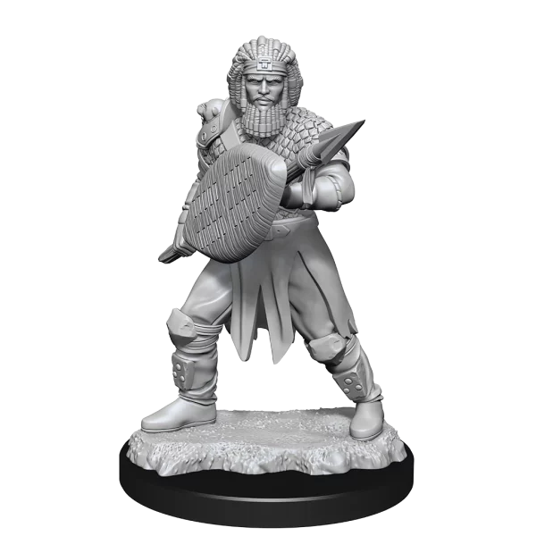 D&D Nolzur's Marvelous Miniatures: Чеолвек воин (Human Fighter Male)